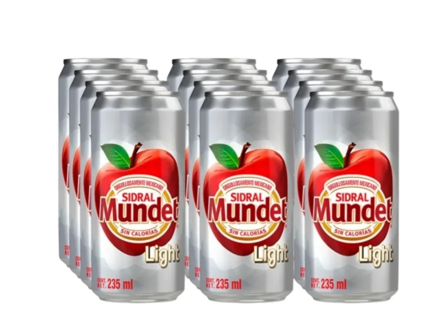 Refresco Mini Sidral Mundet Light De 235ml (12piezas)