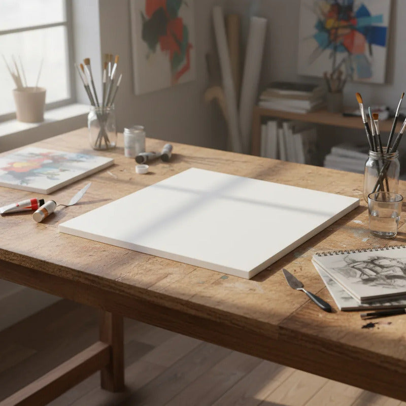 Papel Mampara Foamboard 3ac De 102 Por 150cm Blanco Mampara