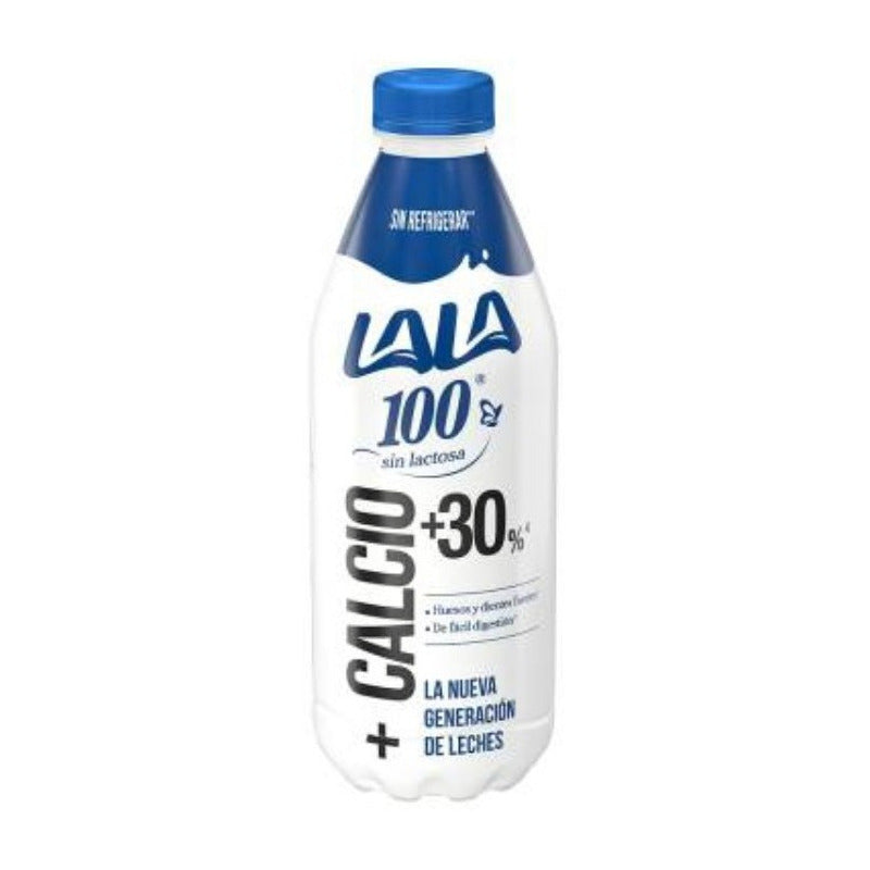 Leche Lala 100 Sin Lactosa+calcio 1l (12piezas)