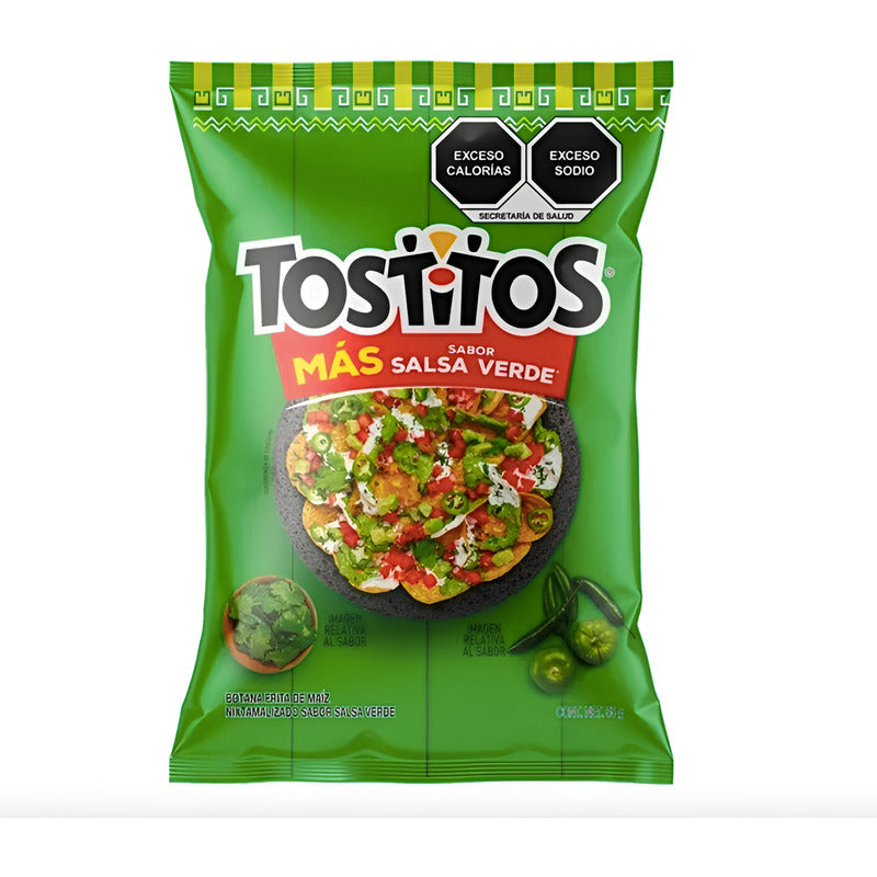 Tostitos Salsa Verde Sabritas 3 Piezas De 55gr