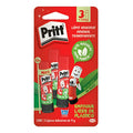 Pritt Lápiz Adhesivo, Es Un Pegamento Seguro Para Niños, Ideal Para Útiles Escolares Y Manualidades, Adhesivo Resistente Para Oficina Y Papelería, Pegamento Pritt, 3x11g