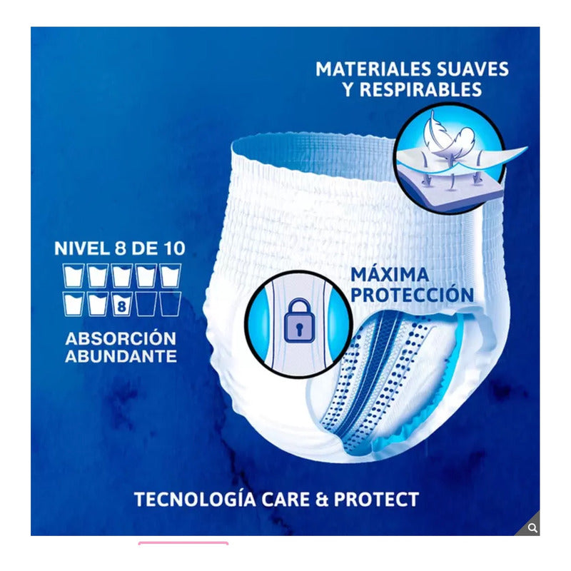 Tena Pants Supreme Ropa Interior Desechable Mediano 60 Pz Mediano
