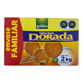 Galletas Marías Doradas Gullón Pack 10 Paquetes De 200 G (2 Kg) Sabor Vainilla Sin Sal Añadida