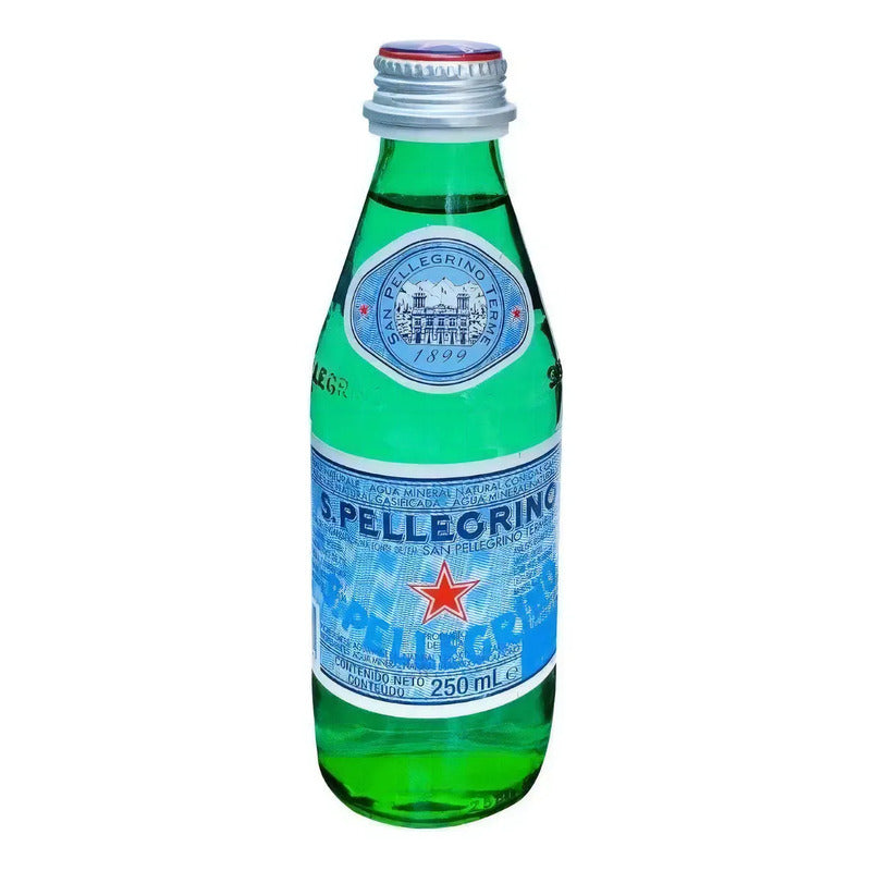 Agua Mineral S. Pellegrino 24 Pzs. De 250 Ml