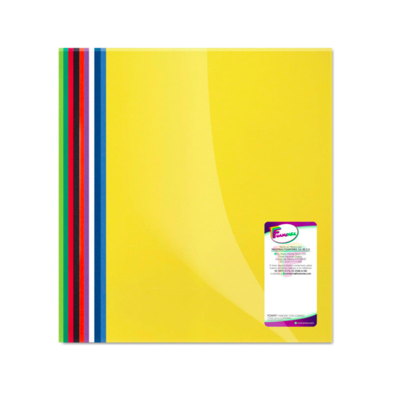 Foamy Tamaño Carta Paq De 10 Colores Surtidos