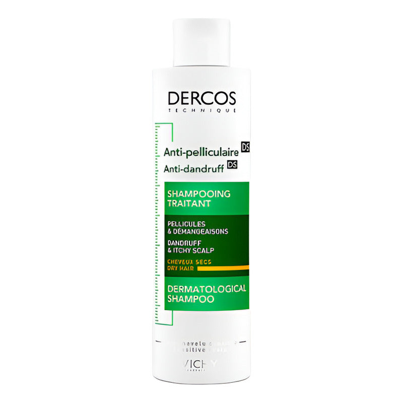 Shampoo Para Cabello Anticaspa Seca Vichy Dercos