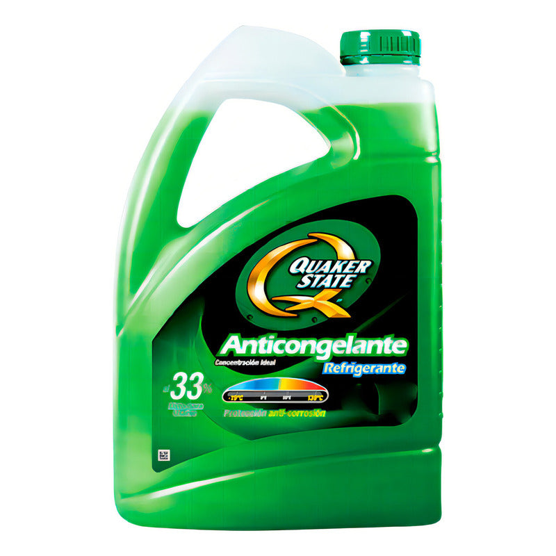 Anticongelante Refrigerante Quaker State De 5 L Verde Para Carro/camioneta
