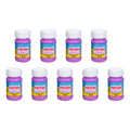 Pintura Acrílica Alta Calidad Color Violeta 9 Pz De 35ml Violeta
