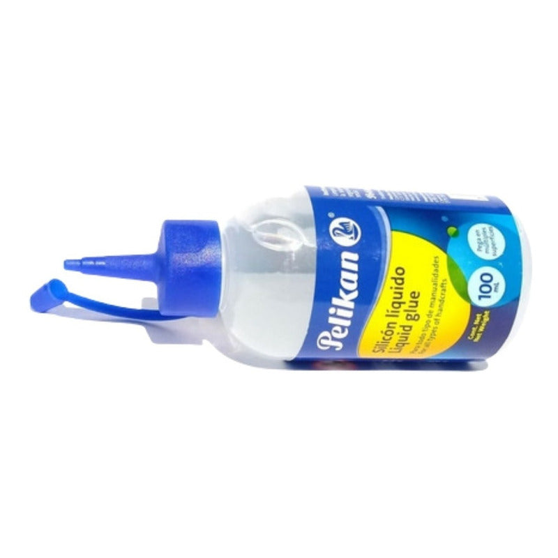 Silicona Líquida Pelikan De 100 Ml Para Manualidades Y Reparaciones Transparente