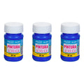 Pintura Acrílica Alta Calidad Color Azul Rey 3 Pz De 35ml Azul Rey
