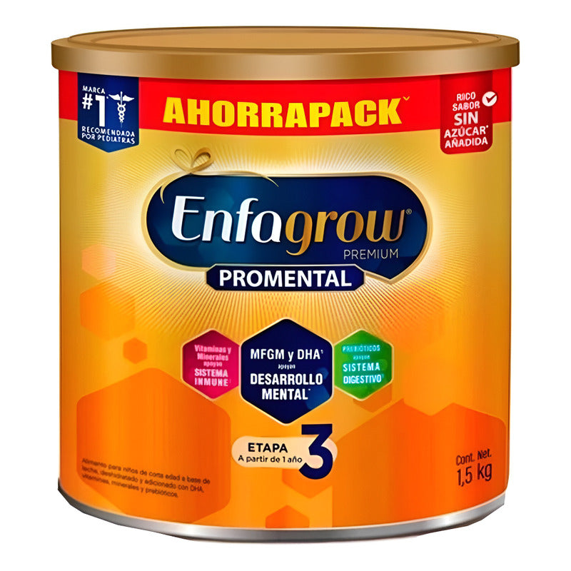 Fórmula Infantil Enfagrow Etapa 3 De 1.5kg (2pzas) Natural
