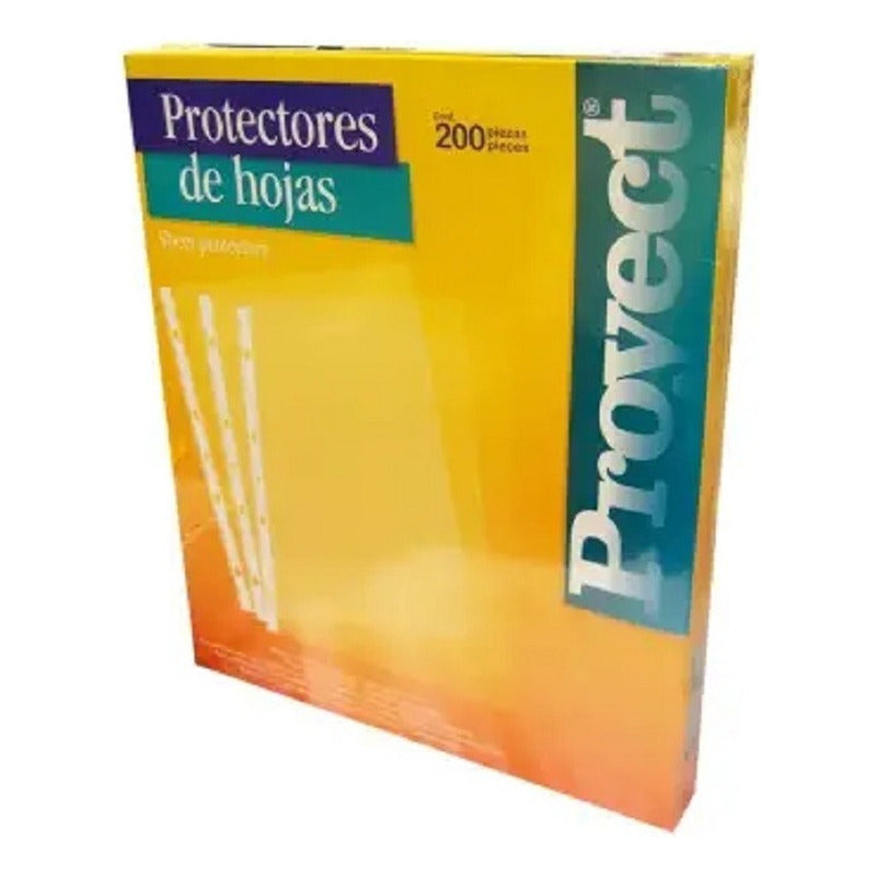 Protector De Hojas Azor Proyect Carta 200 Piezas