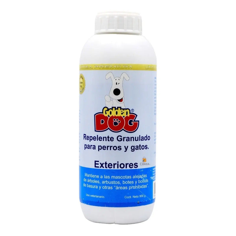 Repelente Granulado Golden Dog Para Perros Y Gatos 900 G Exteriores