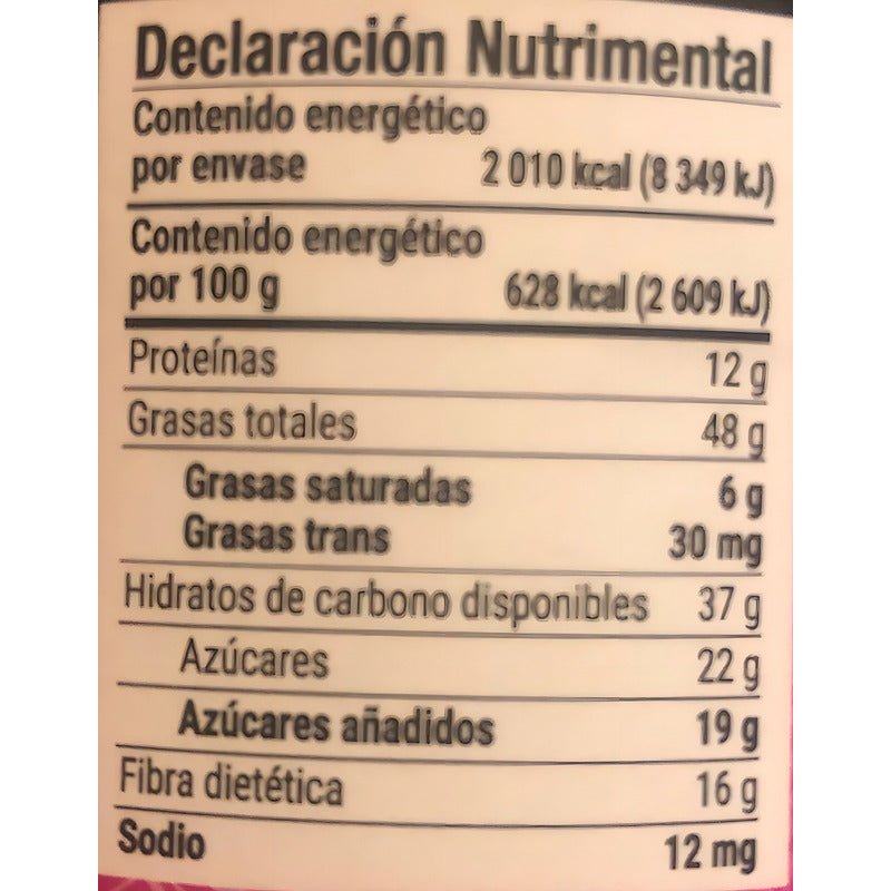 Crema De Avellana Con Chocolate Mister Gourmet 320g