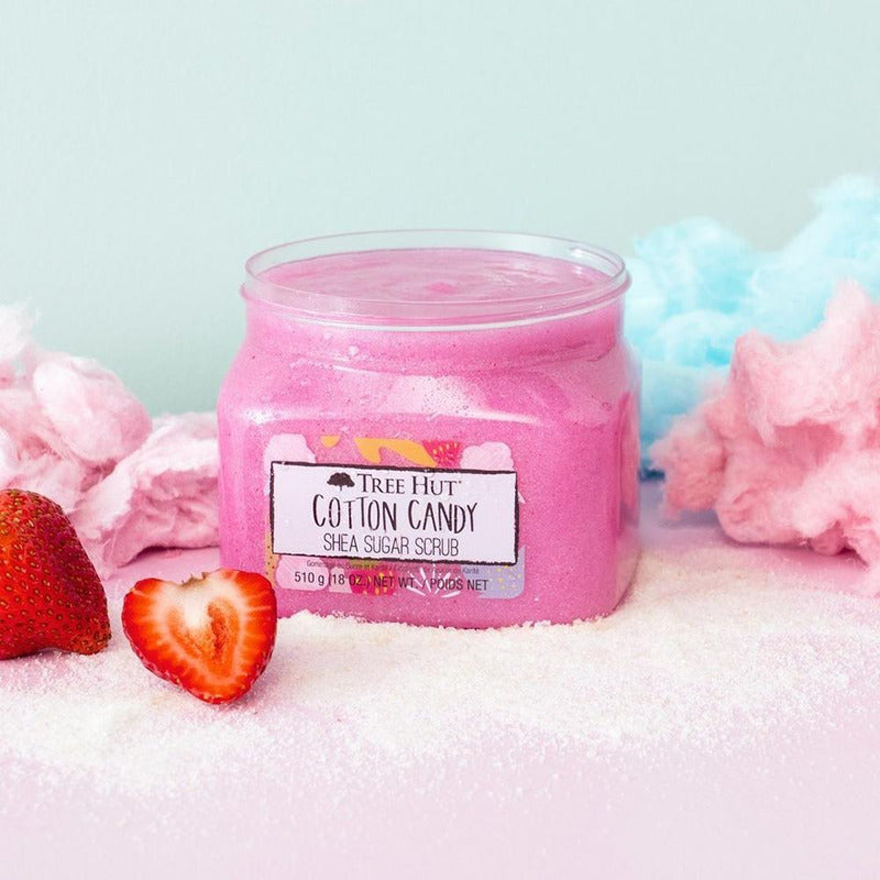 Exfoliante Cotton Candy 510 Gr Tipo De Envase Pote Tree Hut Algodón Azucarado