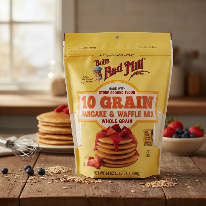 Bobs Red Mill 10 Grain Pancake & Waffle Mix Integral 680g