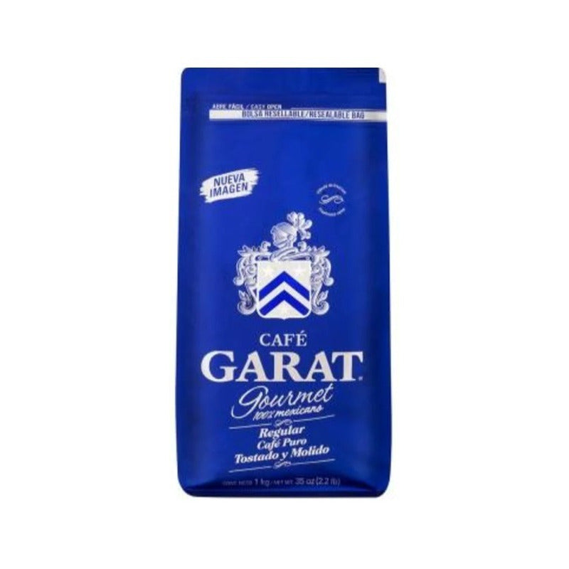 Café Molido Garat Americano Regular 1 Kg (1 Bolsa )