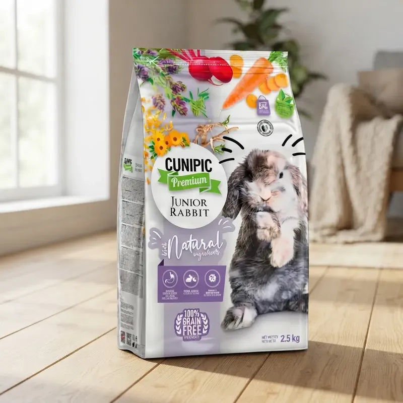 Cunipic Premium Alimento Para Conejo Junior, 2.5 Kg