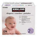 Pañales Unisex Etapa 2, Kirkland Signature, 174 Piezas Etapa 2 Sin Género