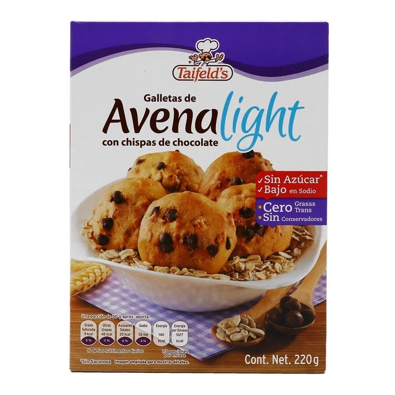 Galletas De Avena Con Chispas Taifelds Sin Azucar 3 Pack Ipg