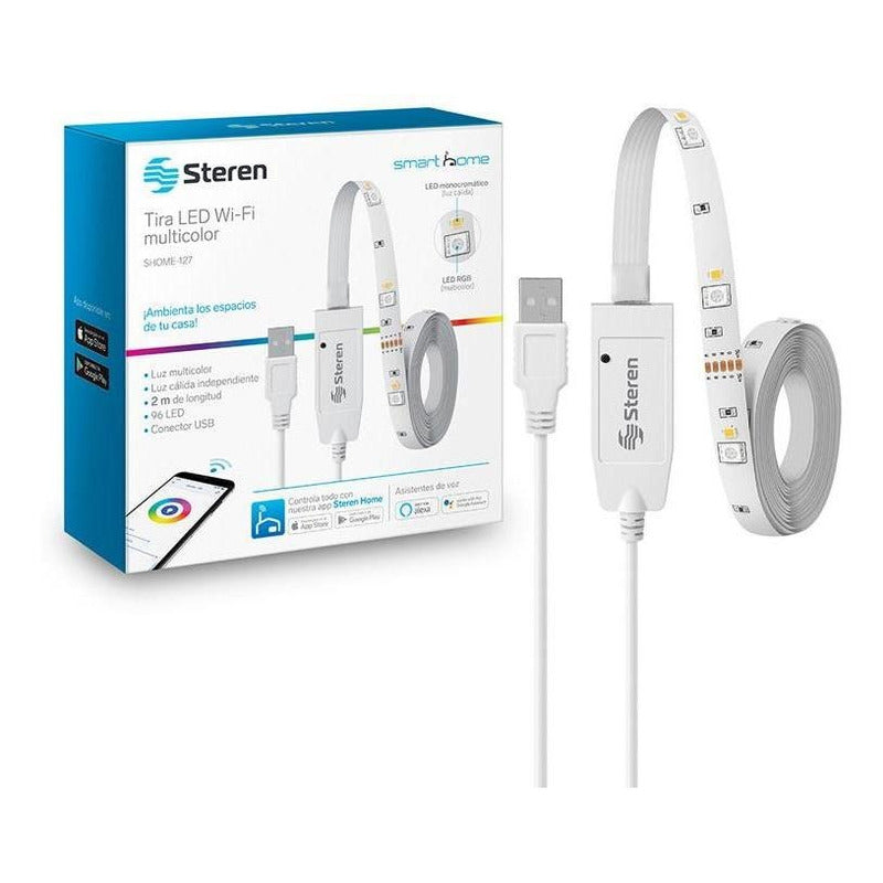 Tira Led Wi-fi Multicolor Rgb | Shome-127