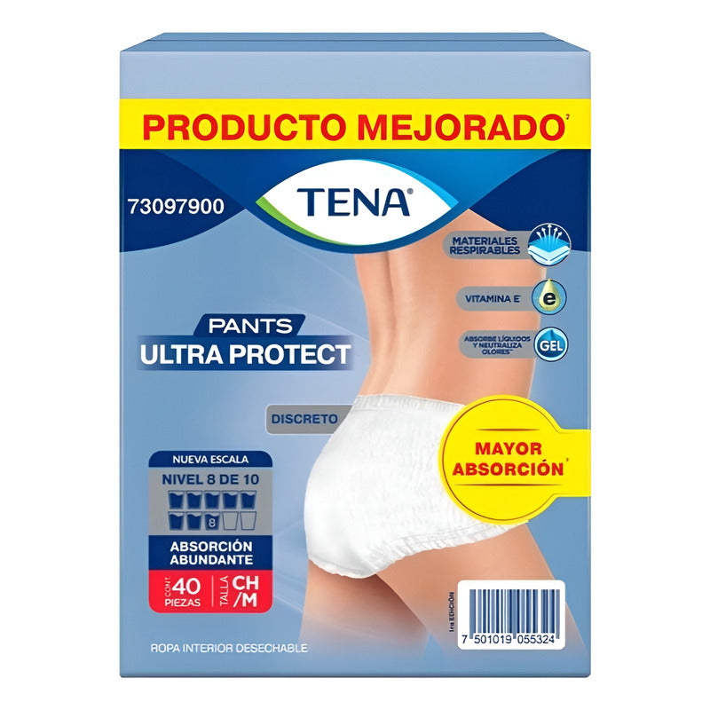 Ropa Interior Tena Pants Para Adulto Chico-mediano Chico-mediano