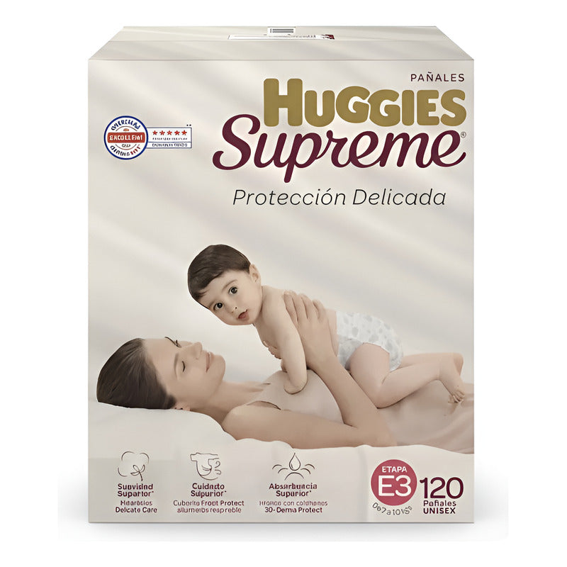 Pañales Para Niño Etapa 3, Huggies Supreme Hombre