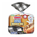 Pan Para Hot Dogs Medias Noches Brioche
