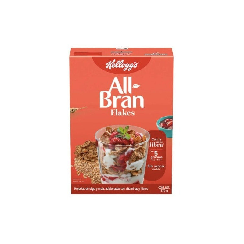 Cereal All Bran Natural Kellogg's 570 Gr D