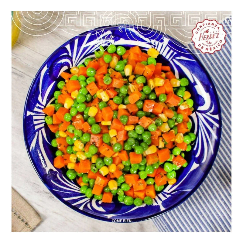 Ensalada De Vegetales Herdez 8 Pzas De 220 G