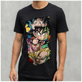Playera Negra Dragon Ball Z Negro Dagon Ball S Lisa