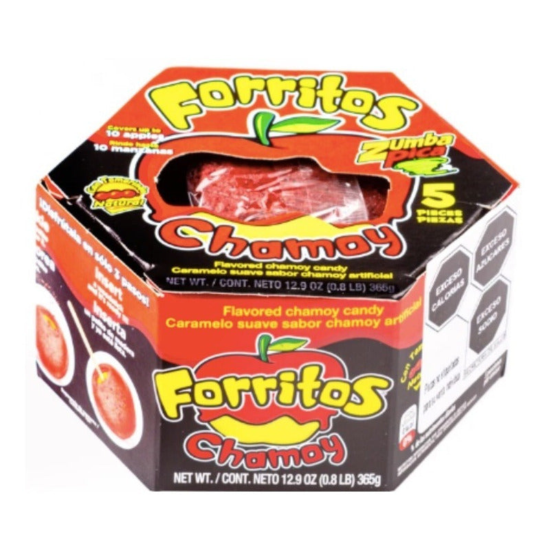 Zumba Forritos P/manzana Chamoy 5pzs