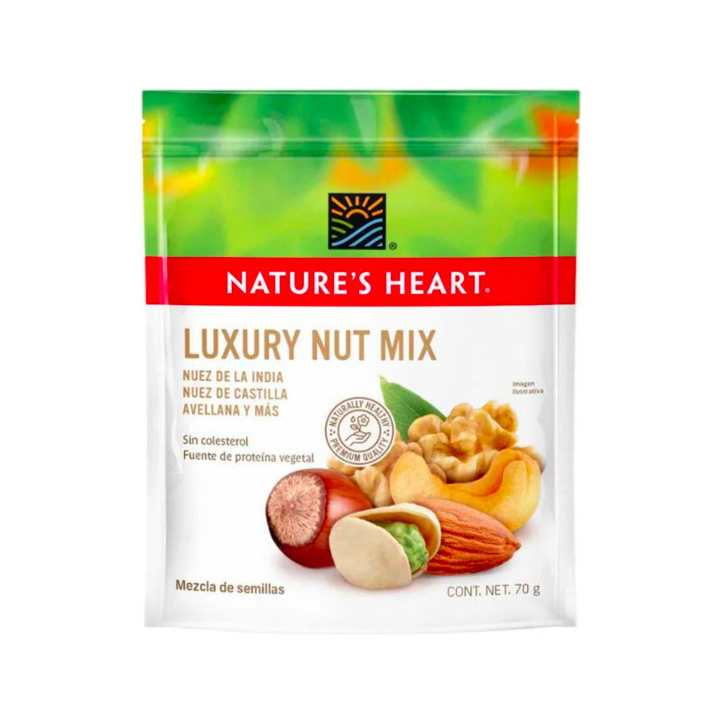 Nueces Nature's Heart Luxury Nut Mix 70g