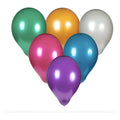 Globos Metálicos Colores Surtidos De 13cm Paquete De 50pz Surtidos