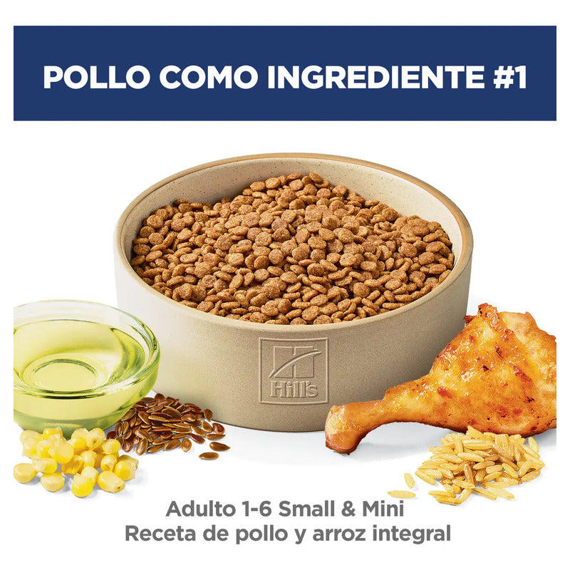 Croquetas Perro Adulto De Raza Pequeña Sabor Pollo, 7 Kg