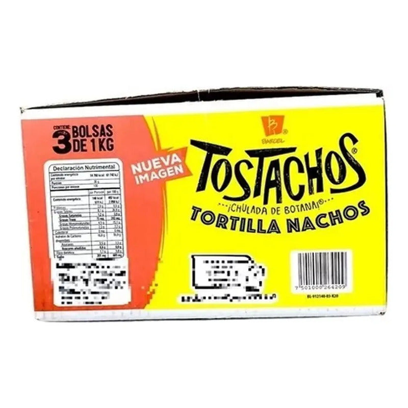 Barcel Tostachos 3 Pz De 950 G C/u