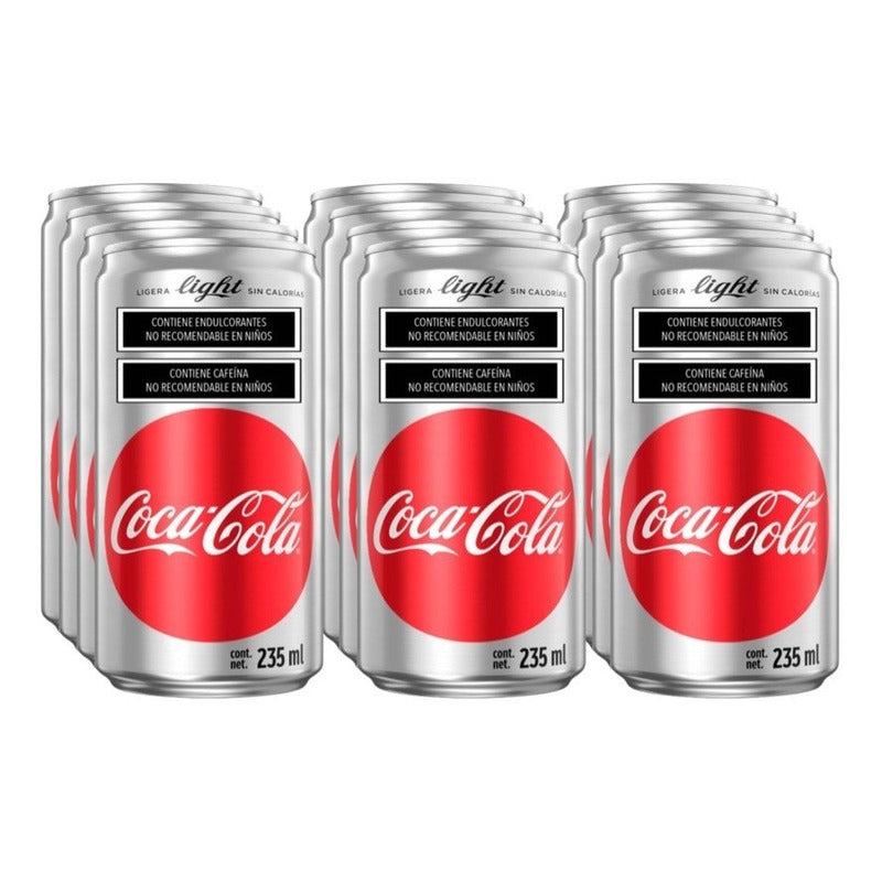 Coca-cola Mini Light 235ml (24piezas)