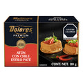 Atún Estilo Paté Endiablado Dolores 3 Piezas De 110gr