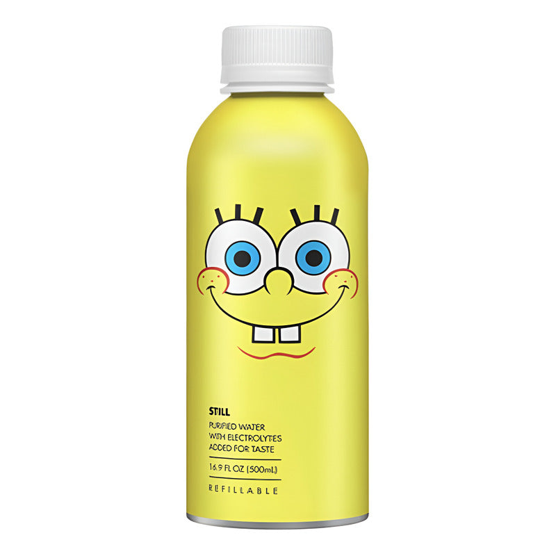 Agua Purificada C/ Electrolitos Bob Esponja 500ml 4pzs