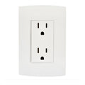 Contacto Con Placa Dúplex 2p+t Blanco  Shschneider Electric Blanco