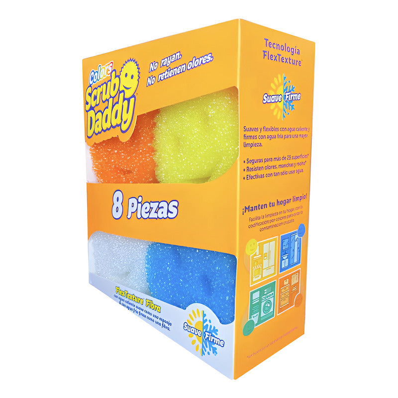 Scrub Daddy 8 Colores Pzas
