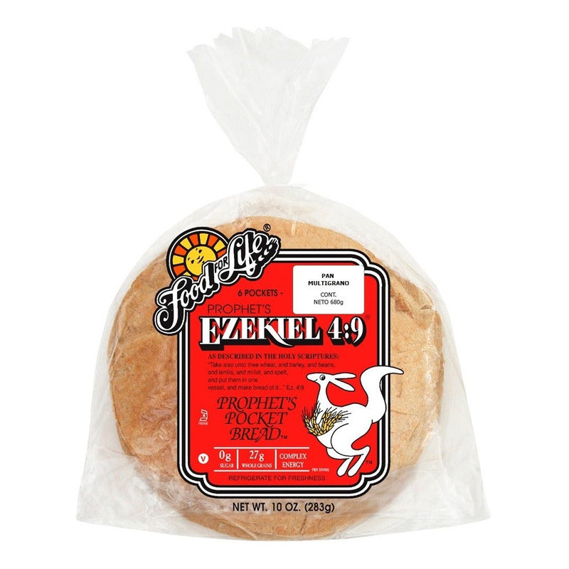 Pan Congelado Pita Multigrano Ezekiel Food For Life 283 Grs