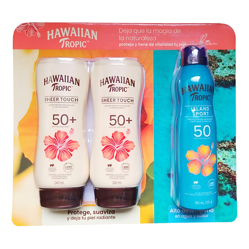 Protector Solar Hawaiian Tropic 2 Sheer Touch+1 Island Sport