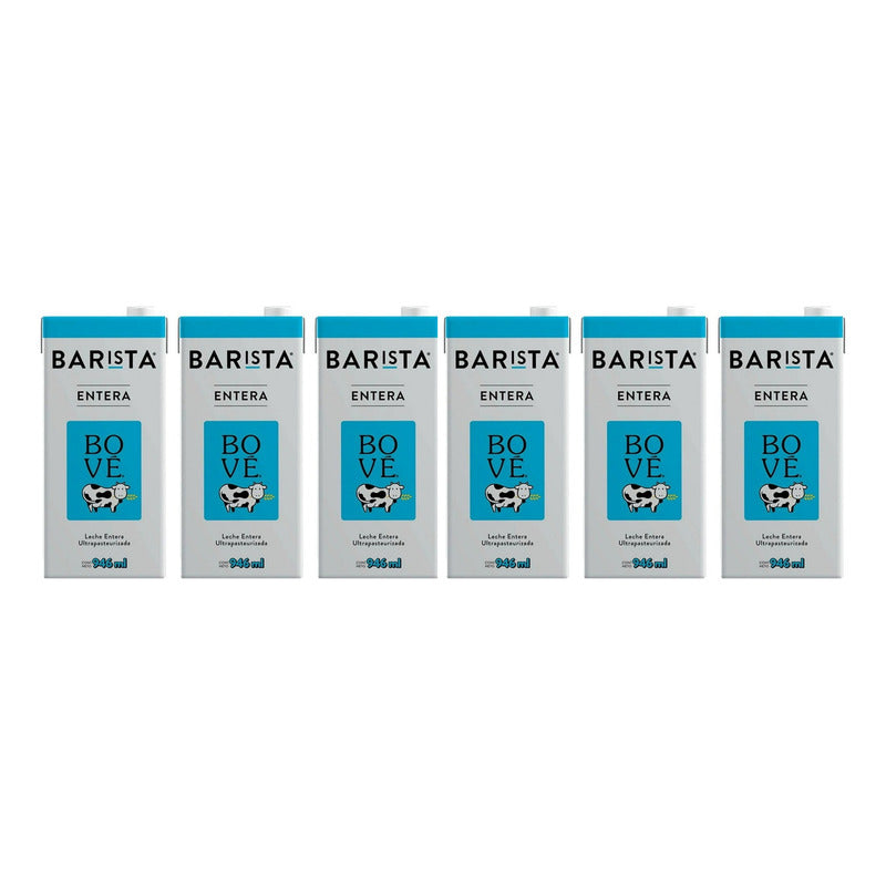 Leche Bové Barista Entera 946 Ml  (6 Pz)