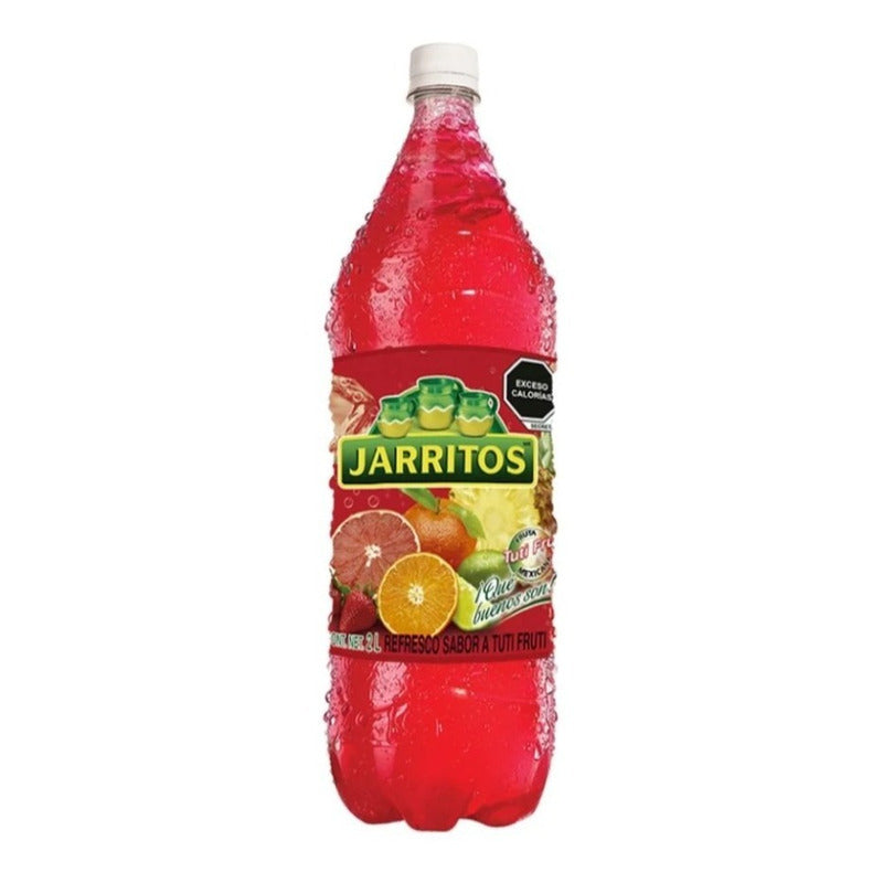 Refresco Jarritos Sabor Tutifruti 6 Pz De 2 L
