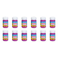 Pintura Acrílica Alta Calidad Color Uva 12 Pz De 35ml Uva