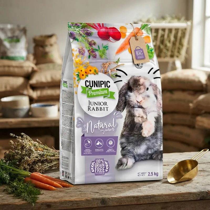 Cunipic Premium Alimento Para Conejo Junior, 2.5 Kg