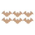 Halloween Figurita Decorativa Murcielago De 12cm 6pz