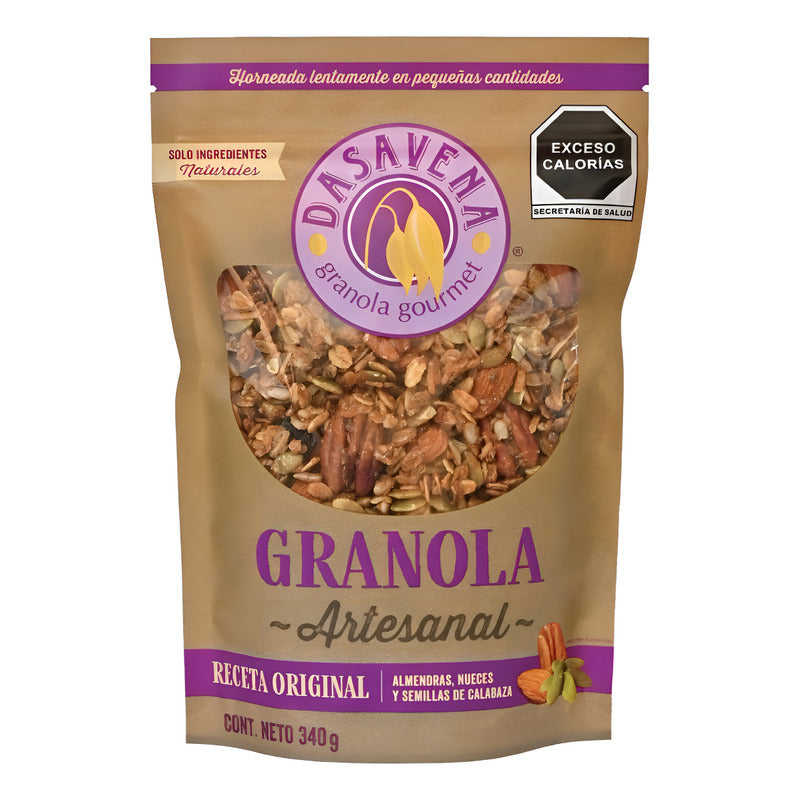 Granola Dasavena Gourmet Receta Original 340g
