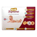 Pañales Huggies Supreme Etapa 2 Unisex 114 Pañales Talla 2